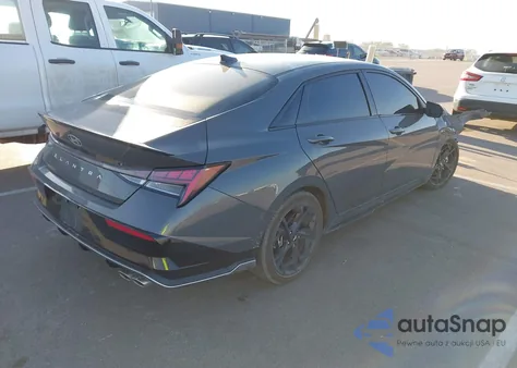 2024 Hyundai Elantra N Line z USA, uszkodzony, nr VIN KMHLR4DF6RU816477